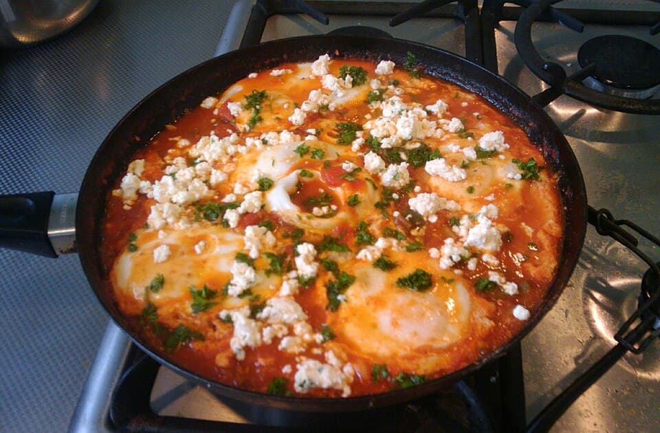 Eggplant Shakshouka