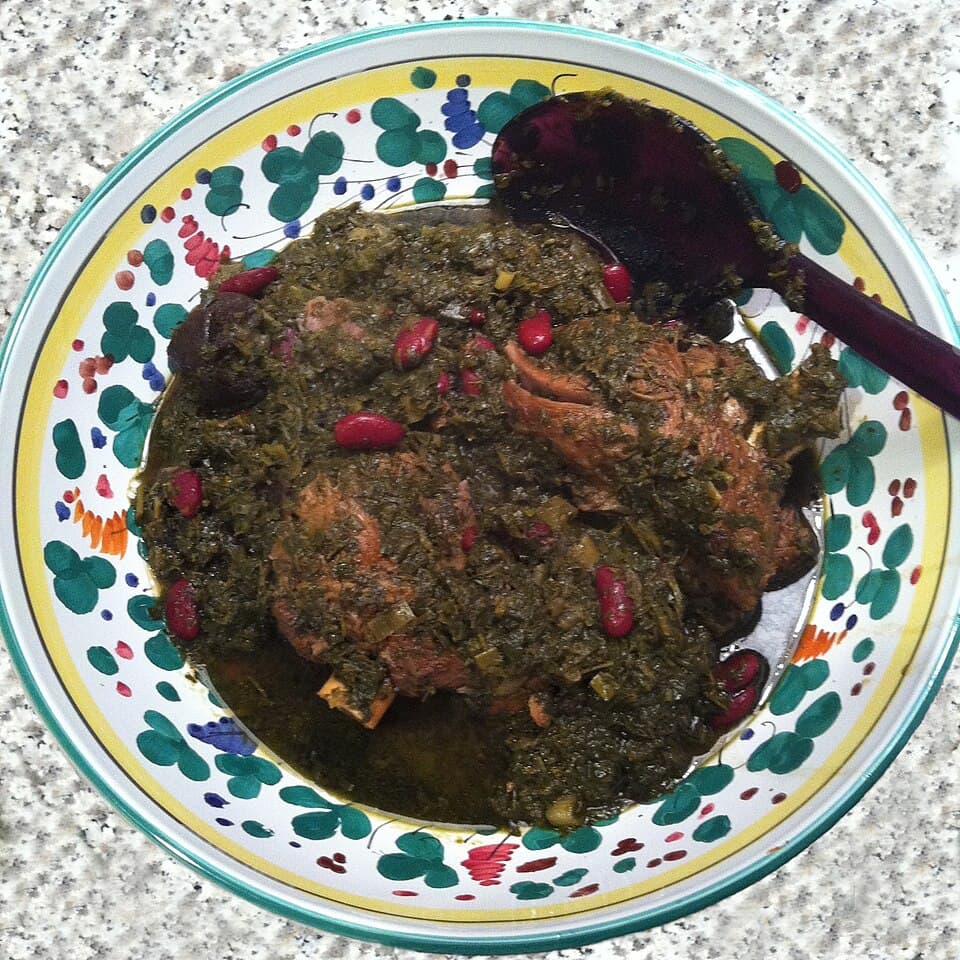 ghormeh sabzi beef