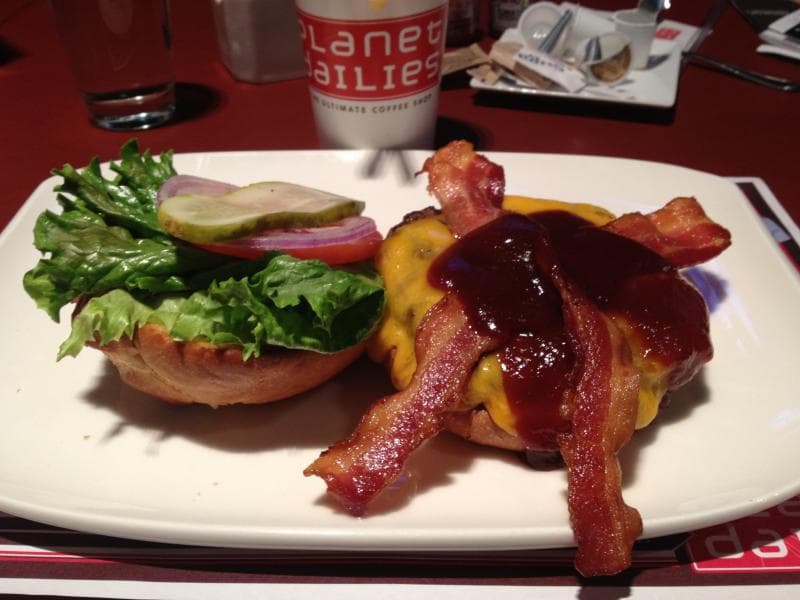 double cheeseburger